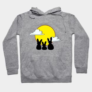 Bunny Rabbit Silhouette | Easter Hoodie